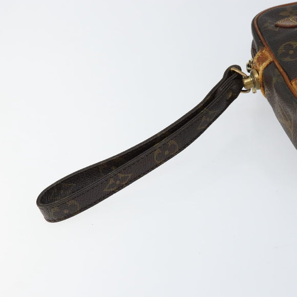 LOUIS VUITTON Monogram Marly Dragonne GM Clutch Bag M51825 LV Auth BA7590