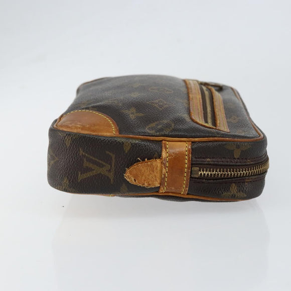 LOUIS VUITTON Monogram Marly Dragonne GM Clutch Bag M51825 LV Auth BA7590