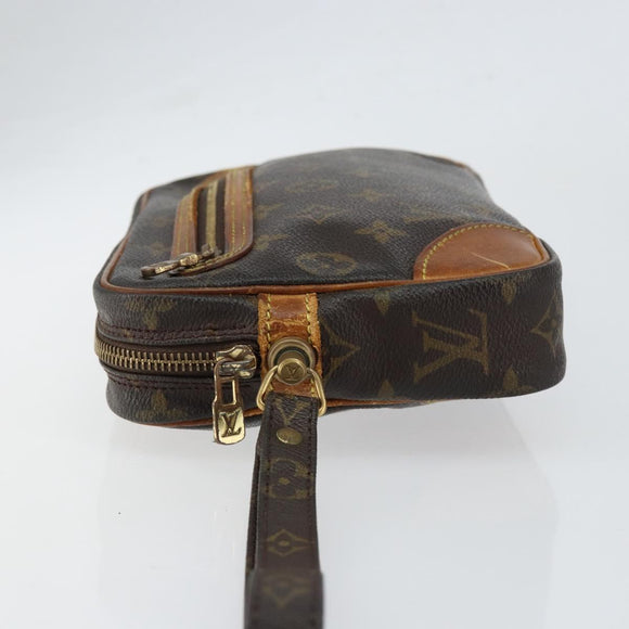 LOUIS VUITTON Monogram Marly Dragonne GM Clutch Bag M51825 LV Auth BA7590