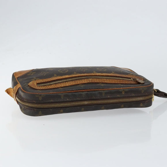 LOUIS VUITTON Monogram Marly Dragonne GM Clutch Bag M51825 LV Auth BA7590