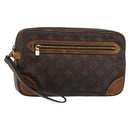 LOUIS VUITTON Monogram Marly Dragonne GM Clutch Bag M51825 LV Auth BA7594-1