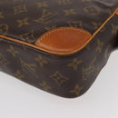 LOUIS VUITTON Monogram Compiegne 28 Clutch Bag M51845 LV Auth BA7595-11