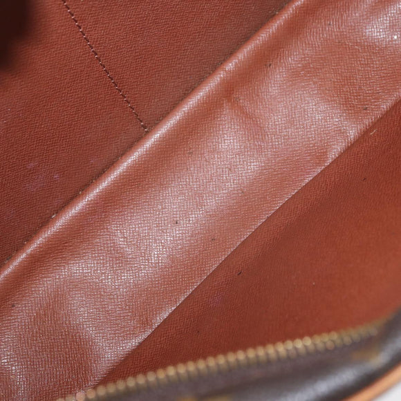 LOUIS VUITTON Monogram Compiegne 28 Clutch Bag M51845 LV Auth BA7595