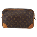 LOUIS VUITTON Monogram Compiegne 28 Clutch Bag M51845 LV Auth BA7595-3