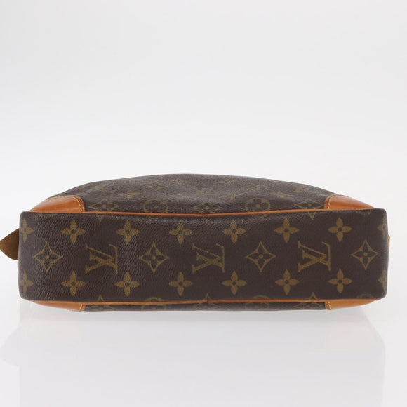 LOUIS VUITTON Monogram Compiegne 28 Clutch Bag M51845 LV Auth BA7595