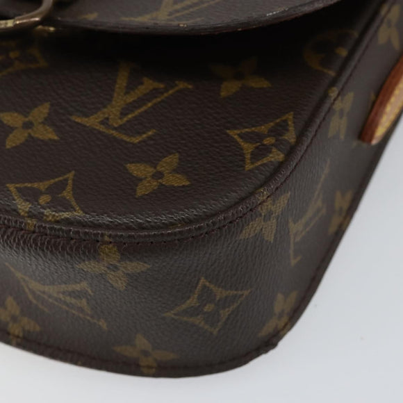 LOUIS VUITTON Monogram Saint Cloud PM Shoulder Bag M51244 LV Auth BA7596