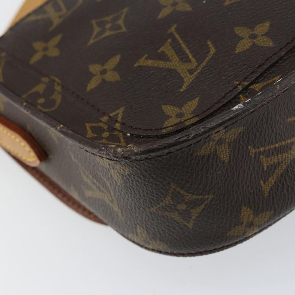 LOUIS VUITTON Monogram Saint Cloud PM Shoulder Bag M51244 LV Auth BA7596