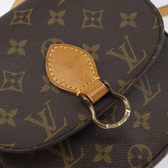 LOUIS VUITTON Monogram Saint Cloud PM Shoulder Bag M51244 LV Auth BA7596