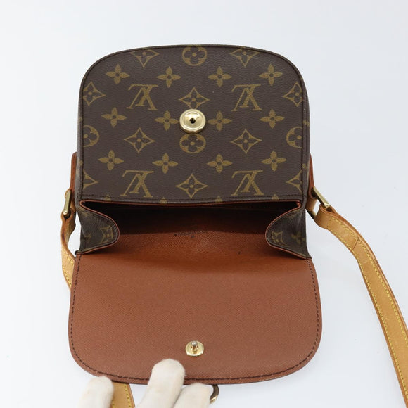 LOUIS VUITTON Monogram Saint Cloud PM Shoulder Bag M51244 LV Auth BA7596