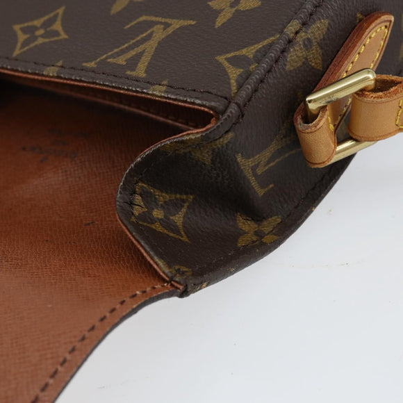 LOUIS VUITTON Monogram Saint Cloud PM Shoulder Bag M51244 LV Auth BA7596