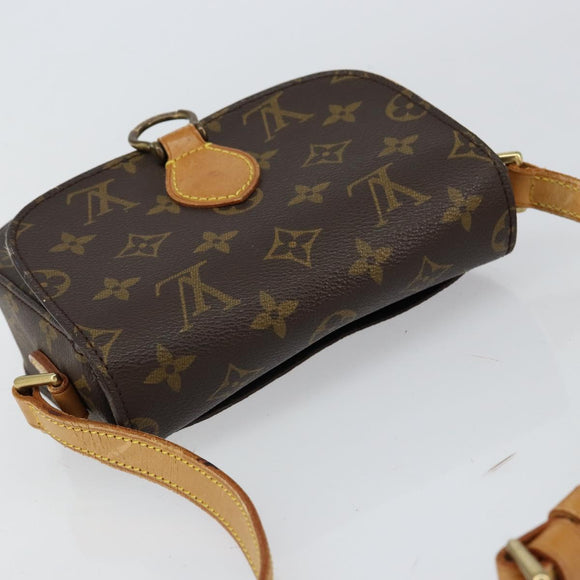 LOUIS VUITTON Monogram Saint Cloud PM Shoulder Bag M51244 LV Auth BA7596