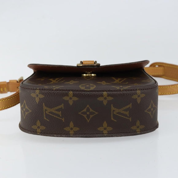 LOUIS VUITTON Monogram Saint Cloud PM Shoulder Bag M51244 LV Auth BA7596