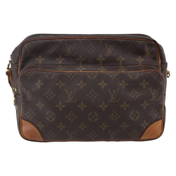 LOUIS VUITTON Monogram Nile Shoulder Bag M45244 LV Auth BA7600