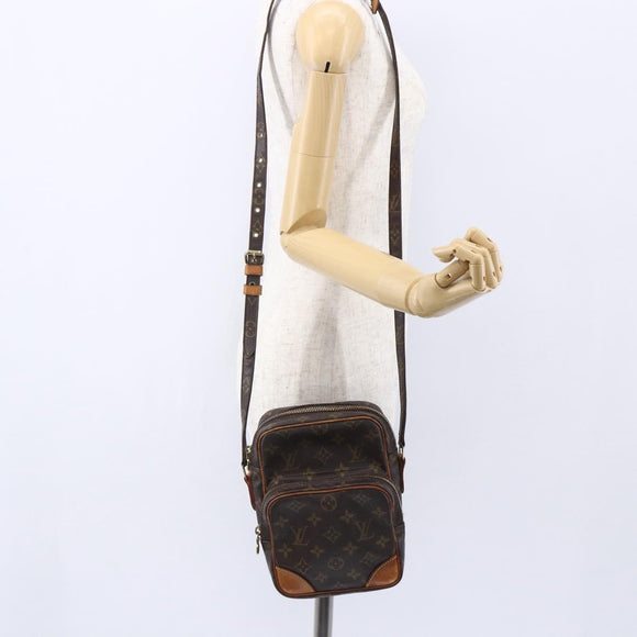 LOUIS VUITTON Monogram Amazon Shoulder Bag M45236 LV Auth BA7605