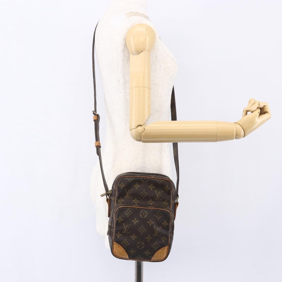 LOUIS VUITTON Monogram Amazon Shoulder Bag M45236 LV Auth BA7606