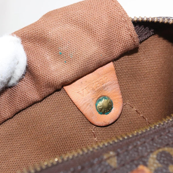 LOUIS VUITTON Monogram Speedy 30 Hand Bag M41526 LV Auth BA7609