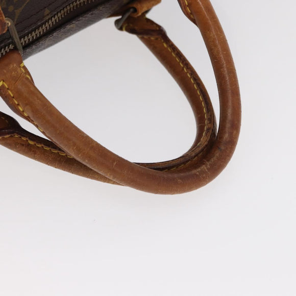 LOUIS VUITTON Monogram Speedy 30 Hand Bag M41526 LV Auth BA7609