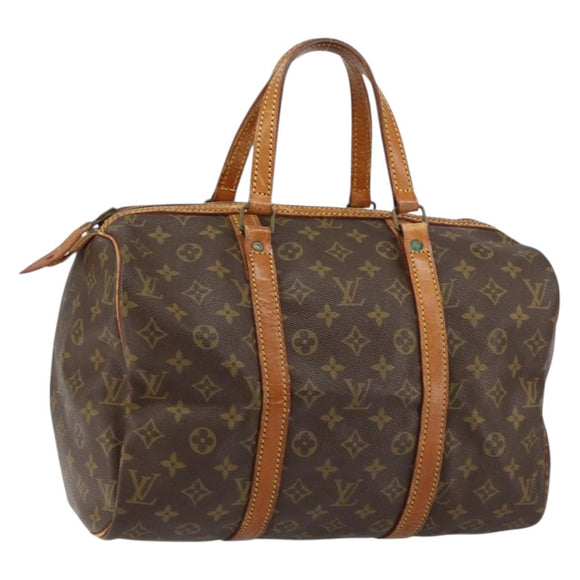 LOUIS VUITTON Monogram Sac Souple 35 Boston Bag M41626 LV Auth BA7611