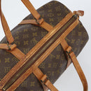 LOUIS VUITTON Monogram Sac Souple 35 Boston Bag M41626 LV Auth BA7611-6