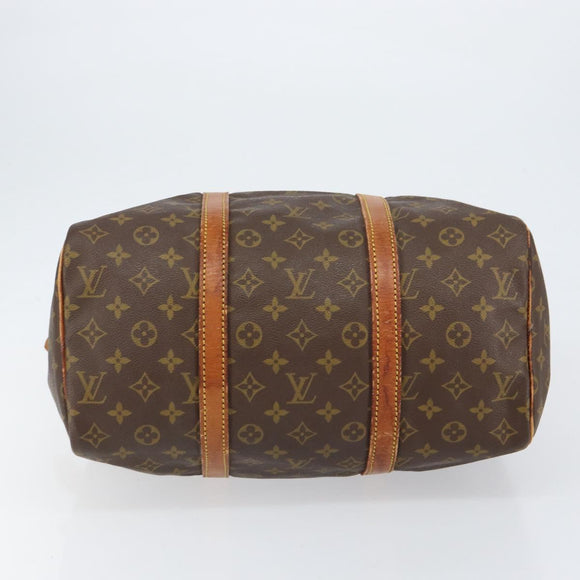 LOUIS VUITTON Monogram Sac Souple 35 Boston Bag M41626 LV Auth BA7611