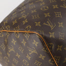 LOUIS VUITTON Monogram Keepall 55 Boston Bag M41424 LV Auth BA7612-14