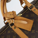 LOUIS VUITTON Monogram Keepall 55 Boston Bag M41424 LV Auth BA7612-18
