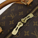 LOUIS VUITTON Monogram Keepall 55 Boston Bag M41424 LV Auth BA7612-19