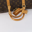 LOUIS VUITTON Monogram Keepall 55 Boston Bag M41424 LV Auth BA7612-7