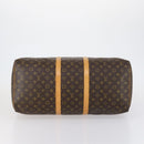 LOUIS VUITTON Monogram Keepall 55 Boston Bag M41424 LV Auth BA7612-5