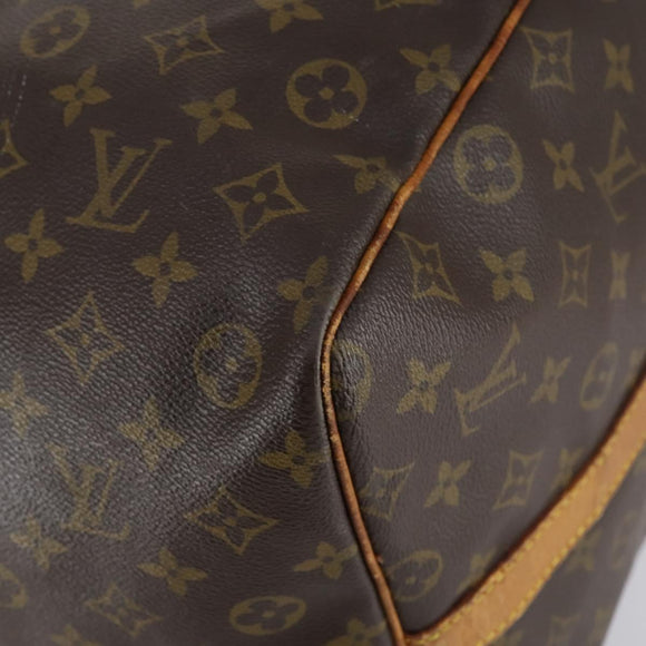 LOUIS VUITTON Monogram Keepall Bandouliere 60 Boston Bag M41412 LV Auth BA7613