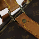 LOUIS VUITTON Monogram Keepall Bandouliere 60 Boston Bag M41412 LV Auth BA7613-10