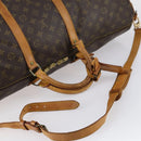 LOUIS VUITTON Monogram Keepall Bandouliere 60 Boston Bag M41412 LV Auth BA7613-7