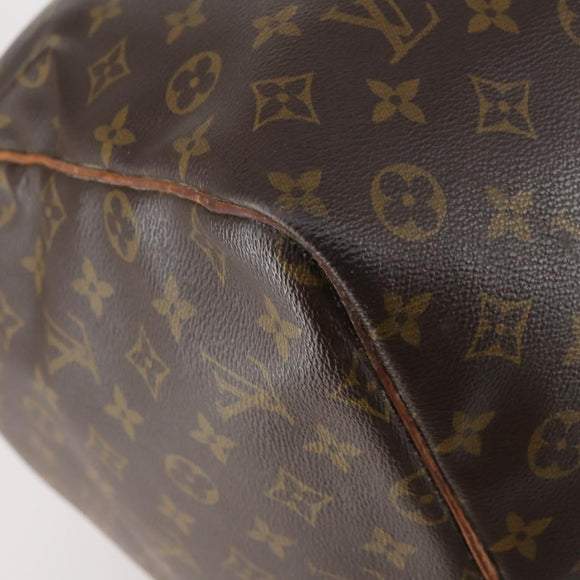 LOUIS VUITTON Monogram Keepall 60 Boston Bag M41422 LV Auth BA7615