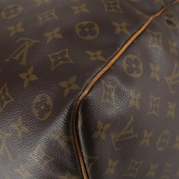 LOUIS VUITTON Monogram Keepall 60 Boston Bag M41422 LV Auth BA7615