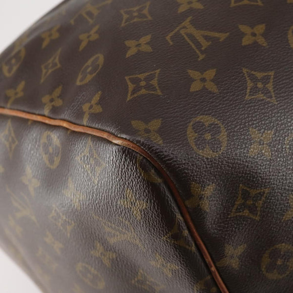 LOUIS VUITTON Monogram Keepall 60 Boston Bag M41422 LV Auth BA7615