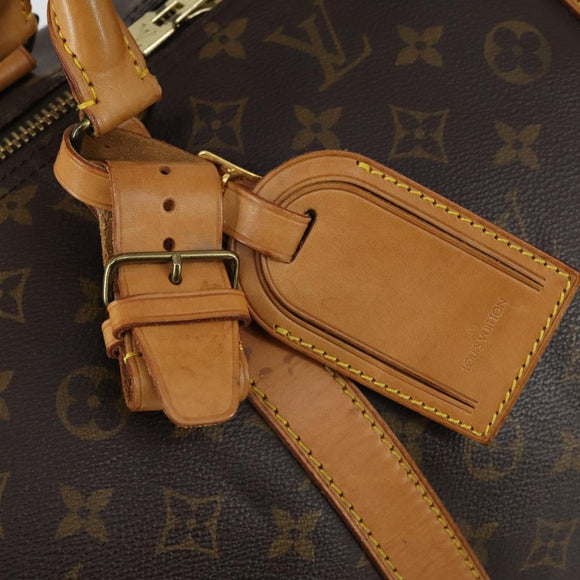 LOUIS VUITTON Monogram Keepall 60 Boston Bag M41422 LV Auth BA7615