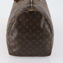 LOUIS VUITTON Monogram Keepall 60 Boston Bag M41422 LV Auth BA7615-3