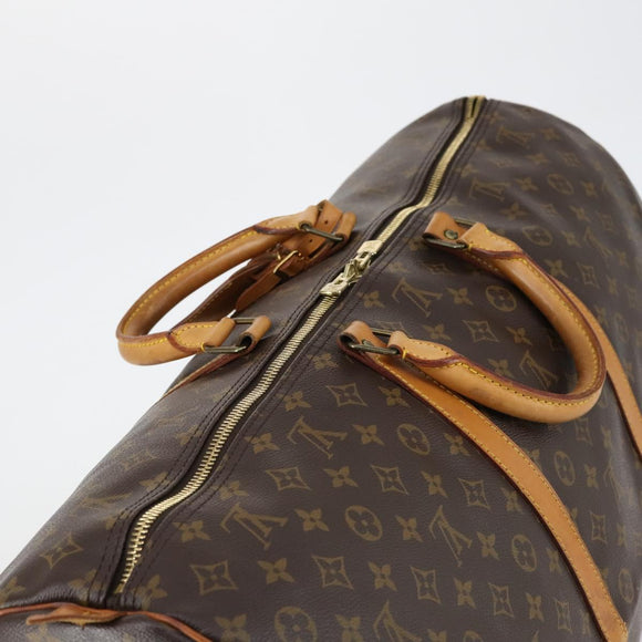 LOUIS VUITTON Monogram Keepall 60 Boston Bag M41422 LV Auth BA7615