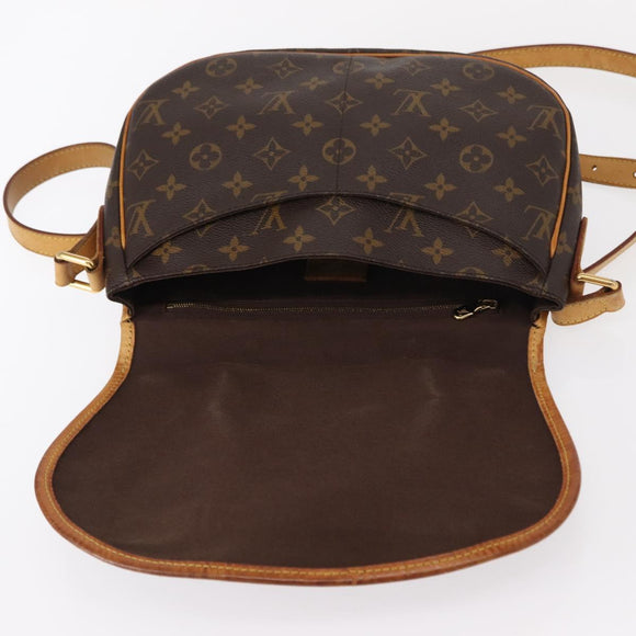LOUIS VUITTON Monogram Menilmontant PM Shoulder Bag M40474 LV Auth BA7618