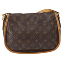 LOUIS VUITTON Monogram Menilmontant PM Shoulder Bag M40474 LV Auth BA7618-2