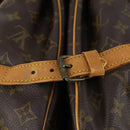 LOUIS VUITTON Monogram Saumur 35 Shoulder Bag M42254 LV Auth BA7620-15