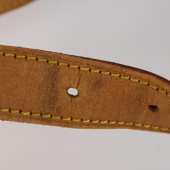 LOUIS VUITTON Monogram Saumur 35 Shoulder Bag M42254 LV Auth BA7620