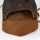 LOUIS VUITTON Monogram Saumur 43 Shoulder Bag M42252 LV Auth BA7621-21