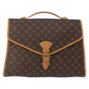 LOUIS VUITTON Monogram Beverly Hand Bag M51121 LV Auth BA7626-13