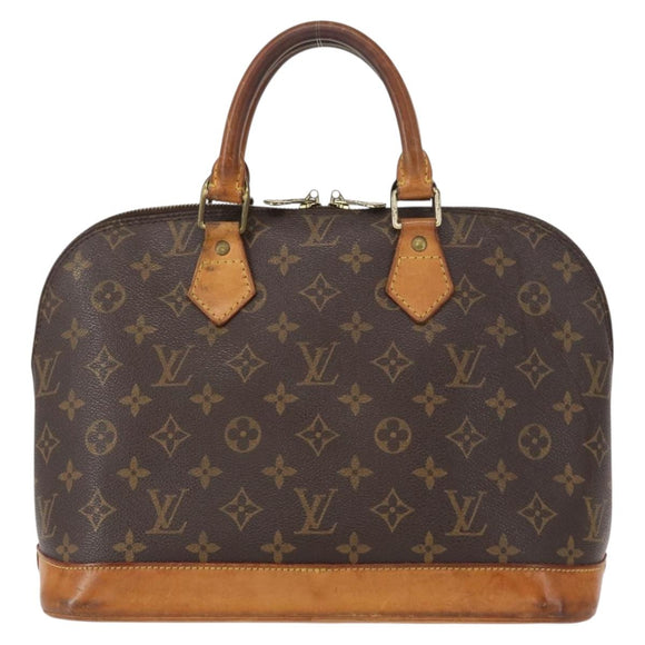LOUIS VUITTON Monogram Alma Hand Bag M51130 LV Auth BA7630