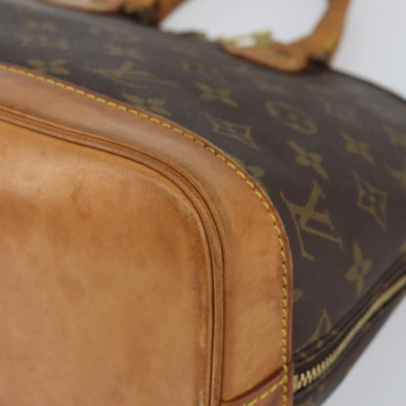 LOUIS VUITTON Monogram Alma Hand Bag M51130 LV Auth BA7631