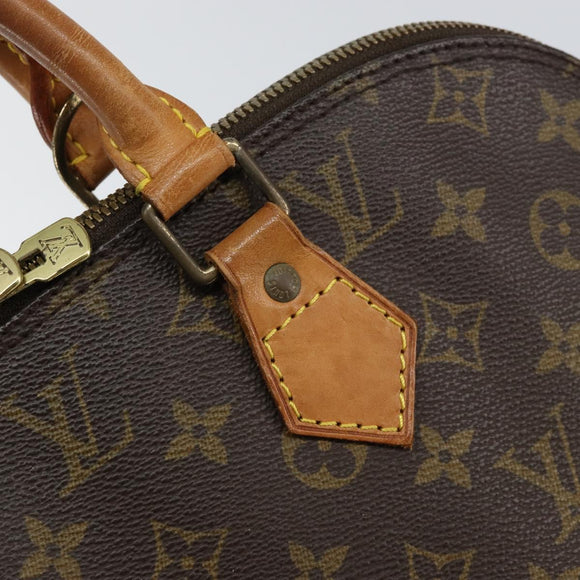 LOUIS VUITTON Monogram Alma Hand Bag M51130 LV Auth BA7631