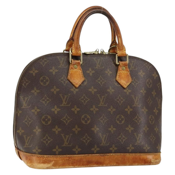 LOUIS VUITTON Monogram Alma Hand Bag M51130 LV Auth BA7632