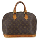 LOUIS VUITTON Monogram Alma Hand Bag M51130 LV Auth BA7632-13