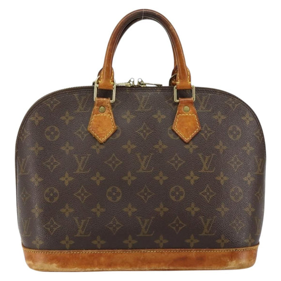 LOUIS VUITTON Monogram Alma Hand Bag M51130 LV Auth BA7632